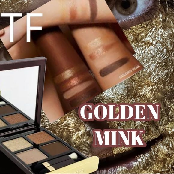 TOM FORD QUAD PALETTE GOLDEN MINK - Picture 2 of 15